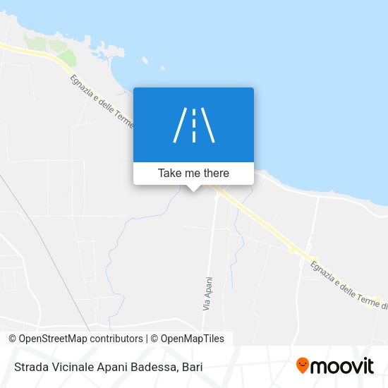 Strada Vicinale Apani Badessa map