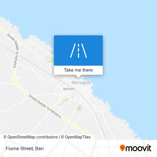 Fiume Street map