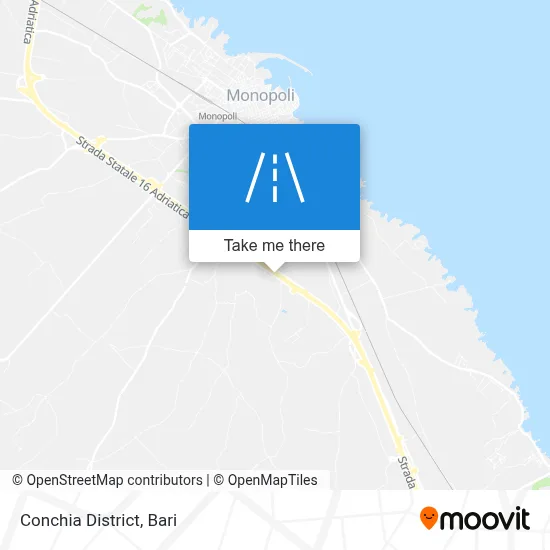 Conchia District map