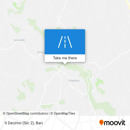 Il Decimo (Sic 2) map