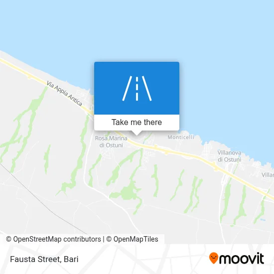 Fausta Street map