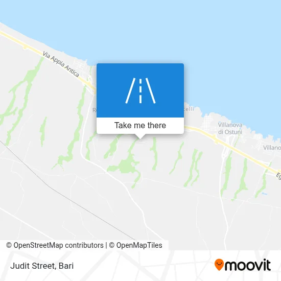 Judit Street map