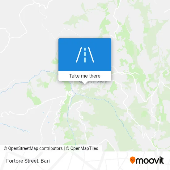 Fortore Street map