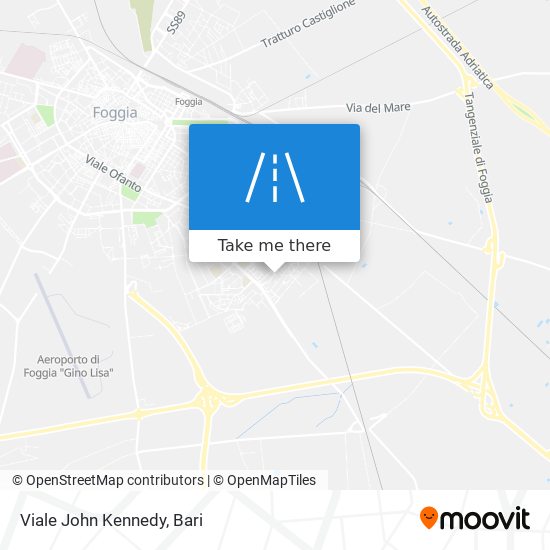 Viale John Kennedy map