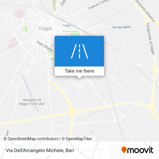 Via Dell'Arcangelo Michele map