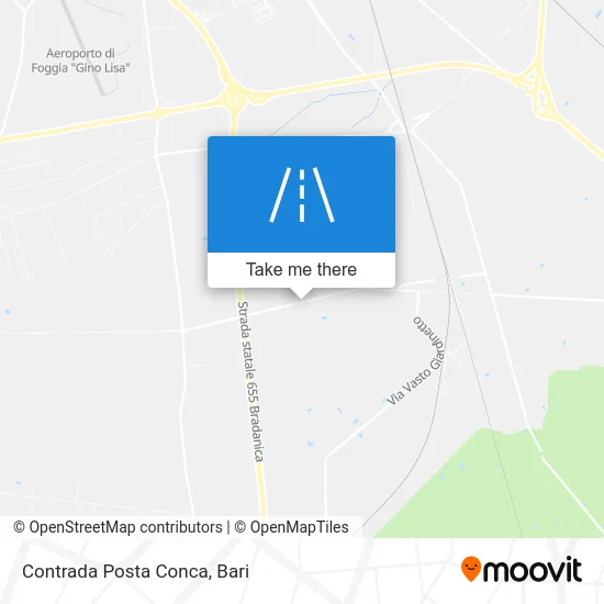 Posta Conca District map