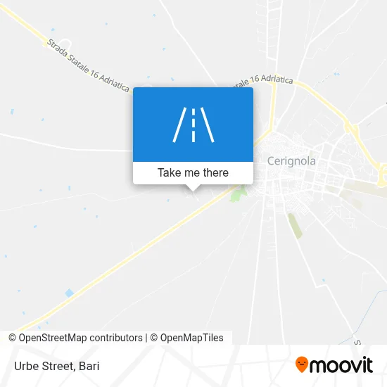 Urbe Street map