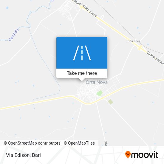 Via Edison map