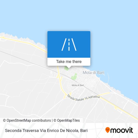 Seconda Traversa Via Enrico De Nicola map