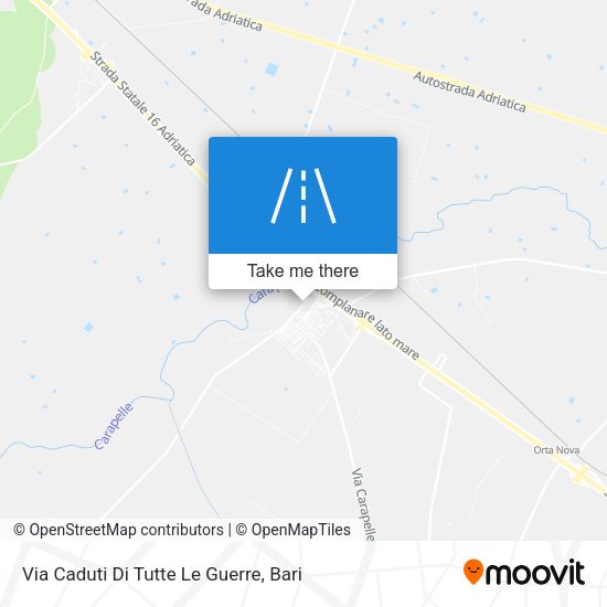 Via Caduti Di Tutte Le Guerre map