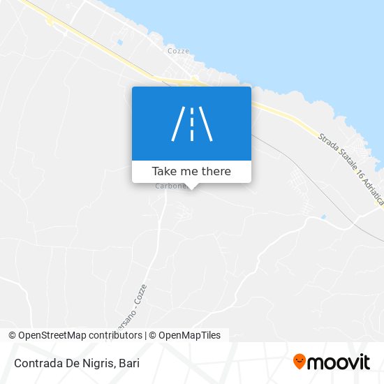 Contrada De Nigris map