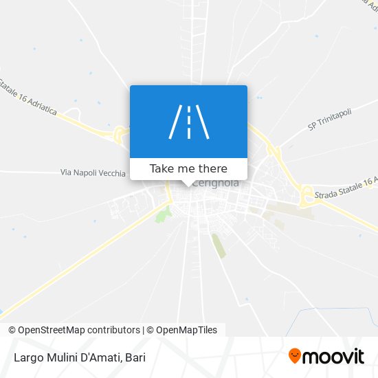 Largo Mulini D'Amati map