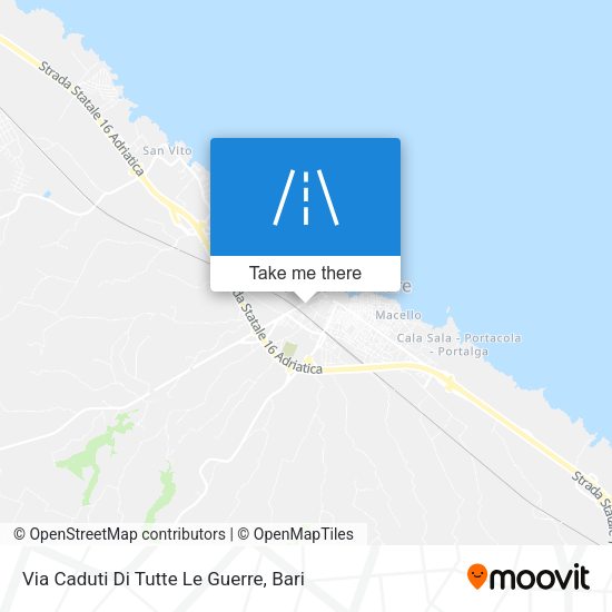 Via Caduti Di Tutte Le Guerre map