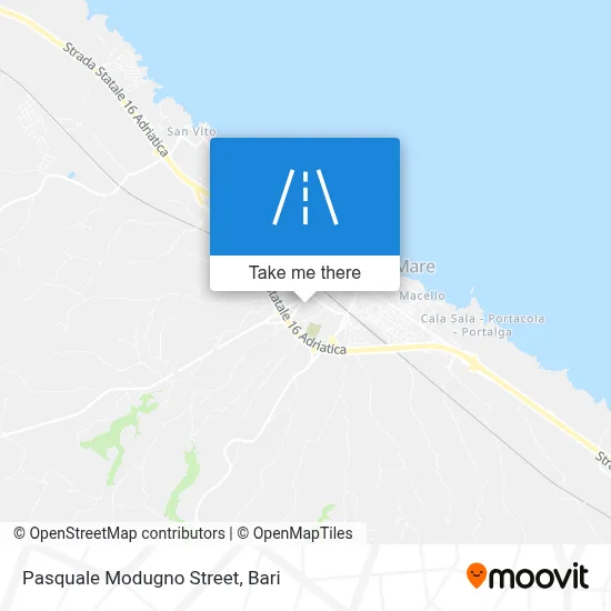 Pasquale Modugno Street map