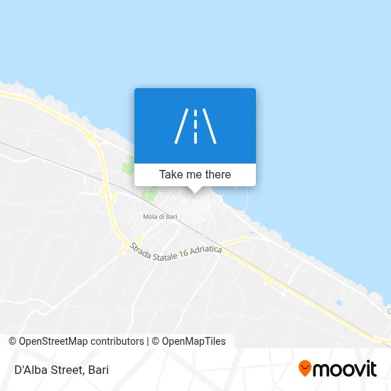 D'Alba Street map