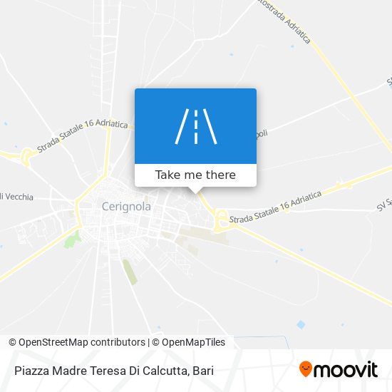 Piazza Madre Teresa Di Calcutta map