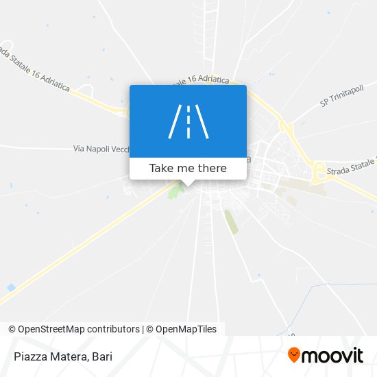 Piazza Matera map