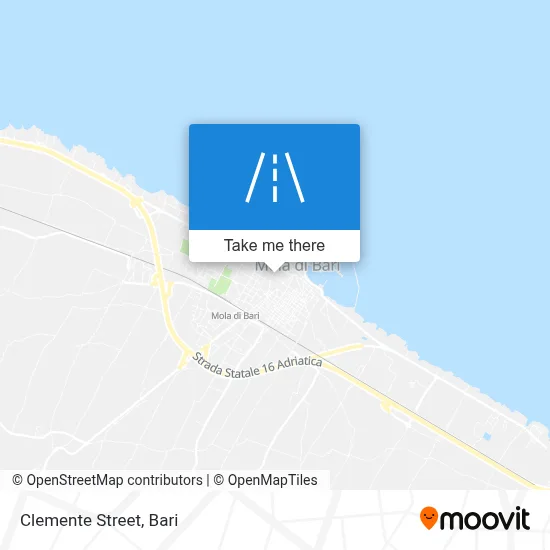 Clemente Street map