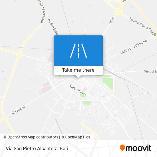 Via San Pietro Alcantera map