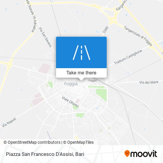 Piazza San Francesco D'Assisi map