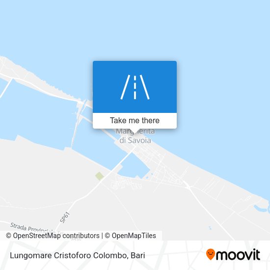 Lungomare Cristoforo Colombo map