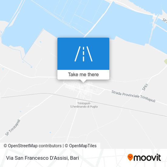 Via San Francesco D'Assisi map