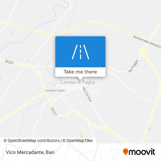 Vico Mercadante map