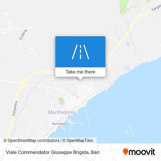 Viale Commendator Giuseppe Brigida map