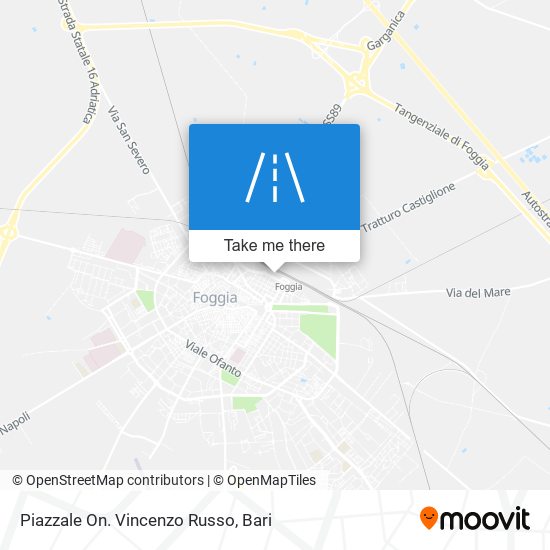 Piazzale On. Vincenzo Russo map