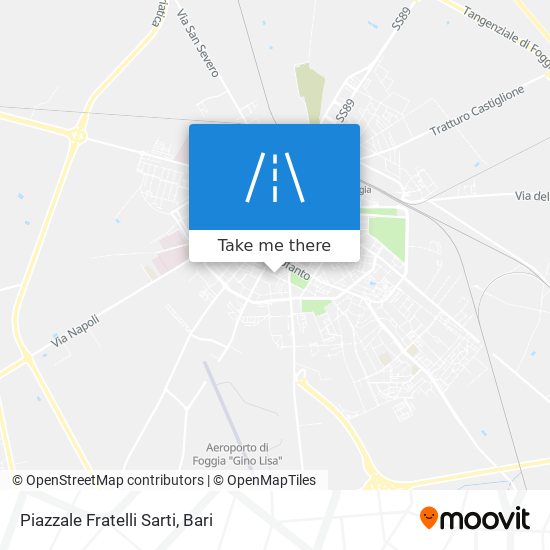 Piazzale Fratelli Sarti map