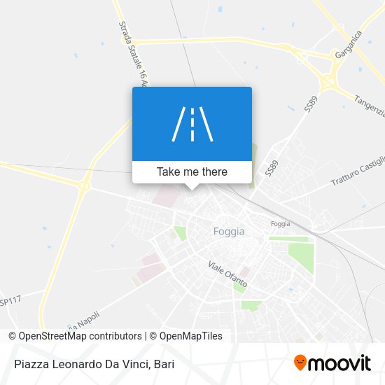 Piazza Leonardo Da Vinci map