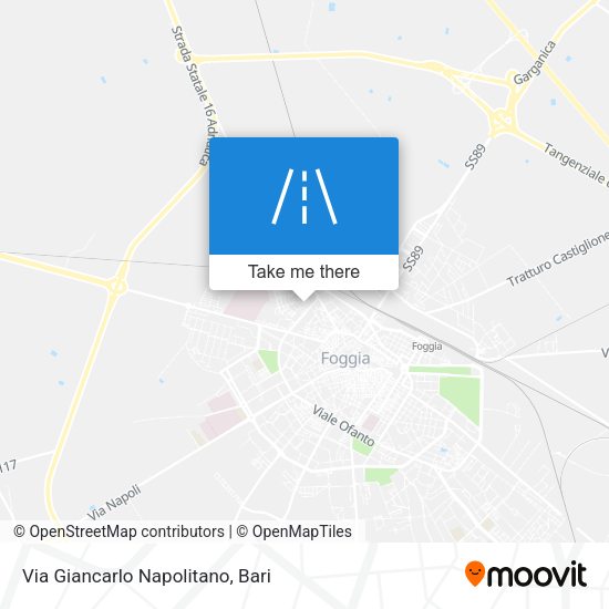 Via Giancarlo Napolitano map