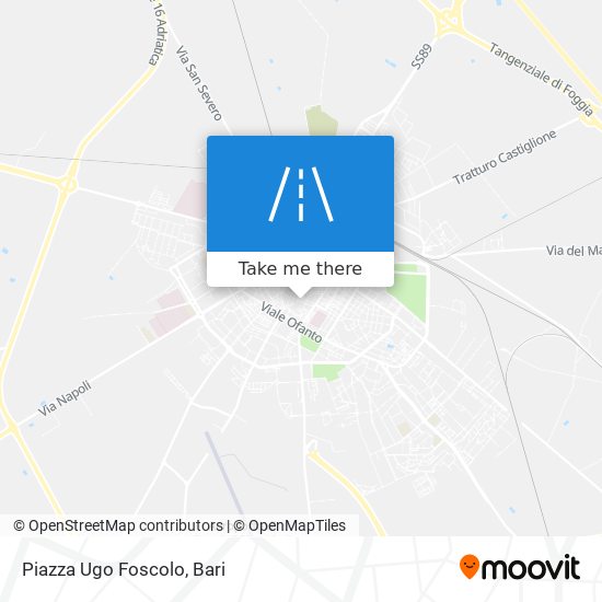 Piazza Ugo Foscolo map