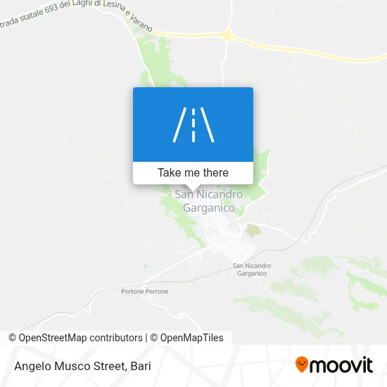 Angelo Musco Street map