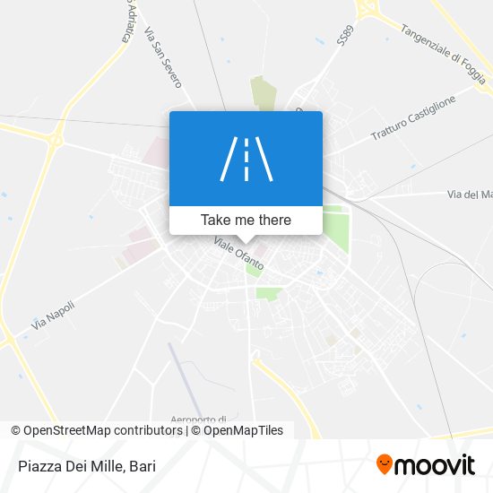 Piazza Dei Mille map