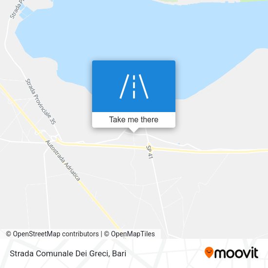 Strada Comunale Dei Greci map