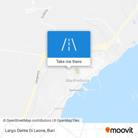 Largo Dente Di Leone map