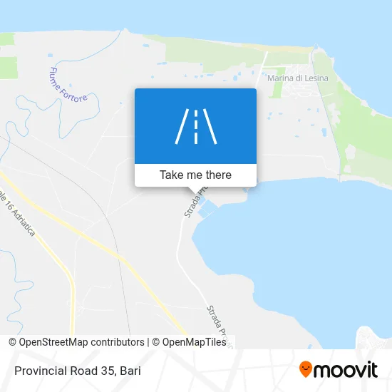 Provincial Road 35 map