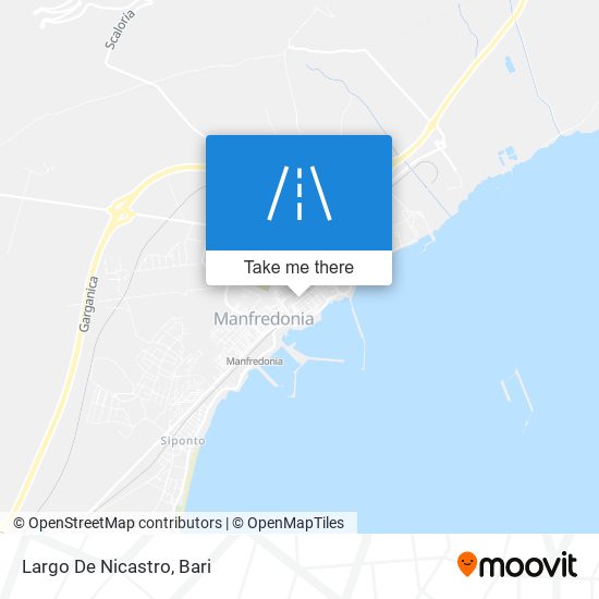 Largo De Nicastro map