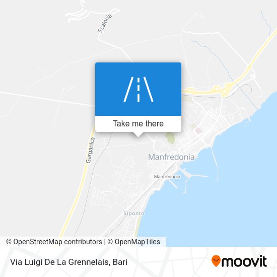 Via Luigi De La Grennelais map