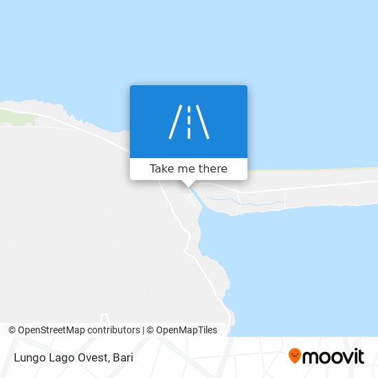 Lungo Lago Ovest map