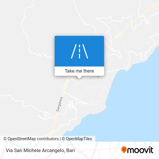 Via San Michele Arcangelo map