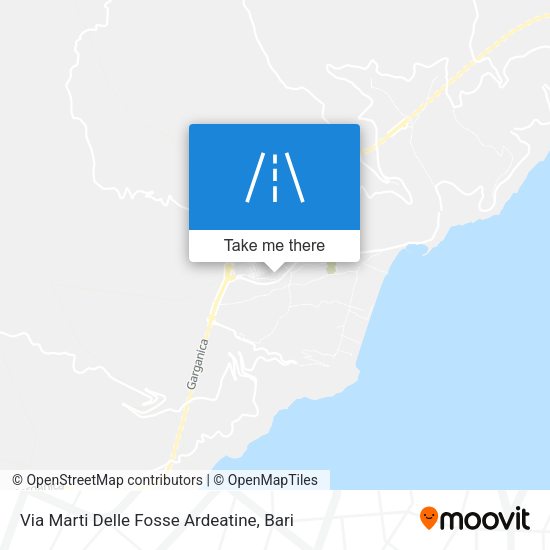 Via Marti Delle Fosse Ardeatine map