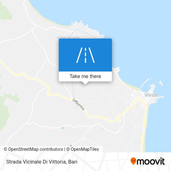 Strada Vicinale Di Vittoria map