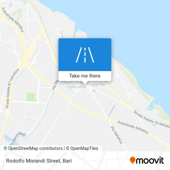 Rodolfo Morandi Street map
