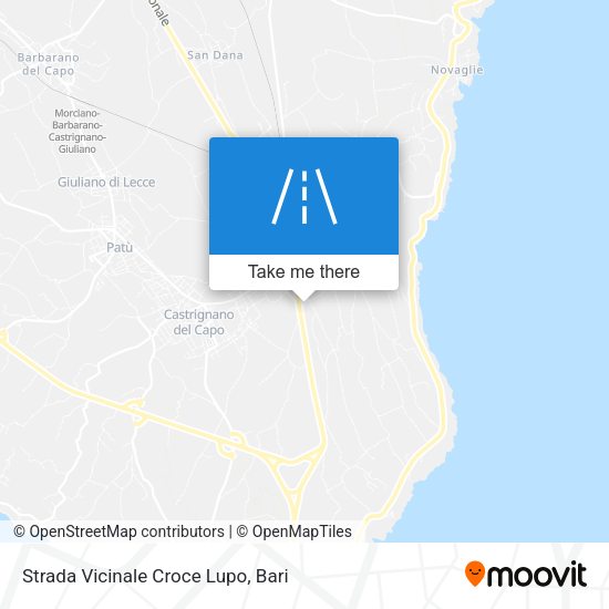Strada Vicinale Croce Lupo map