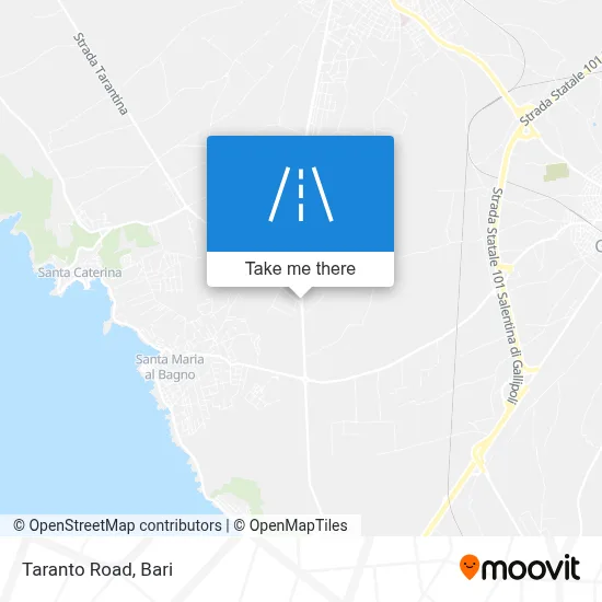 Taranto Road map