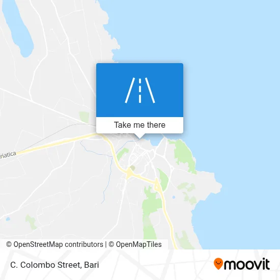 C. Colombo Street map