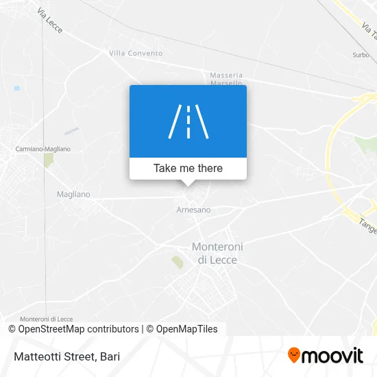 Matteotti Street map