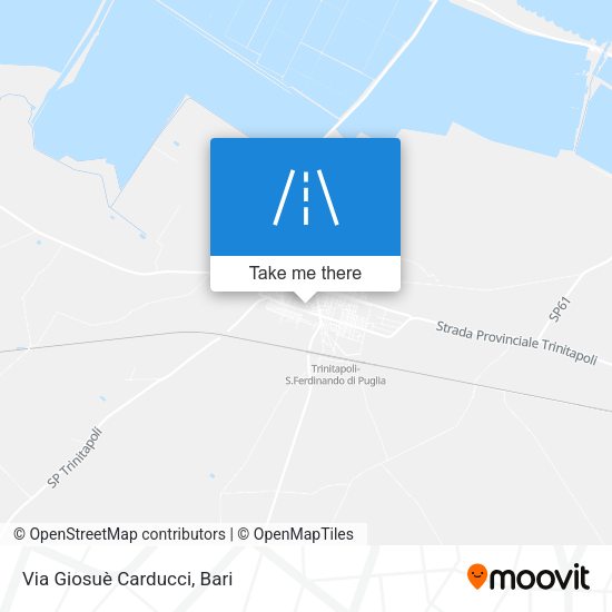 Via Giosuè Carducci map